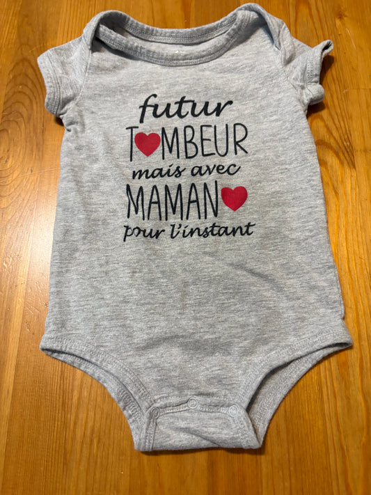 Cache-couche thyme maternité 3-6 mois