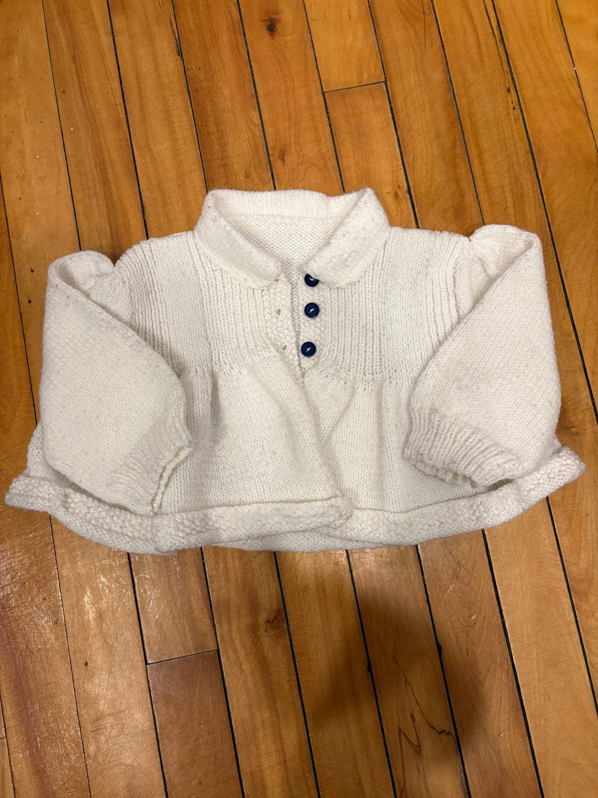 Veste en laine fait à la main (cmb)