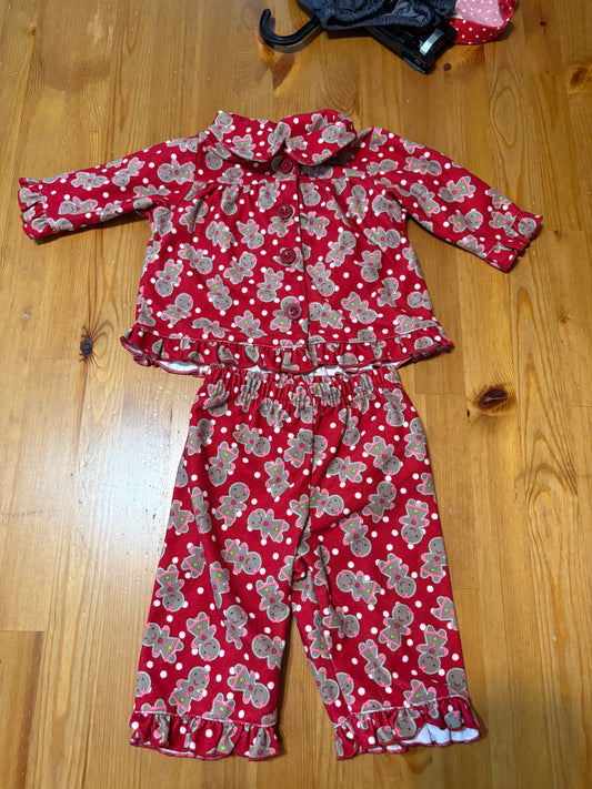 Pyjama noël 0-3 mois flanelle