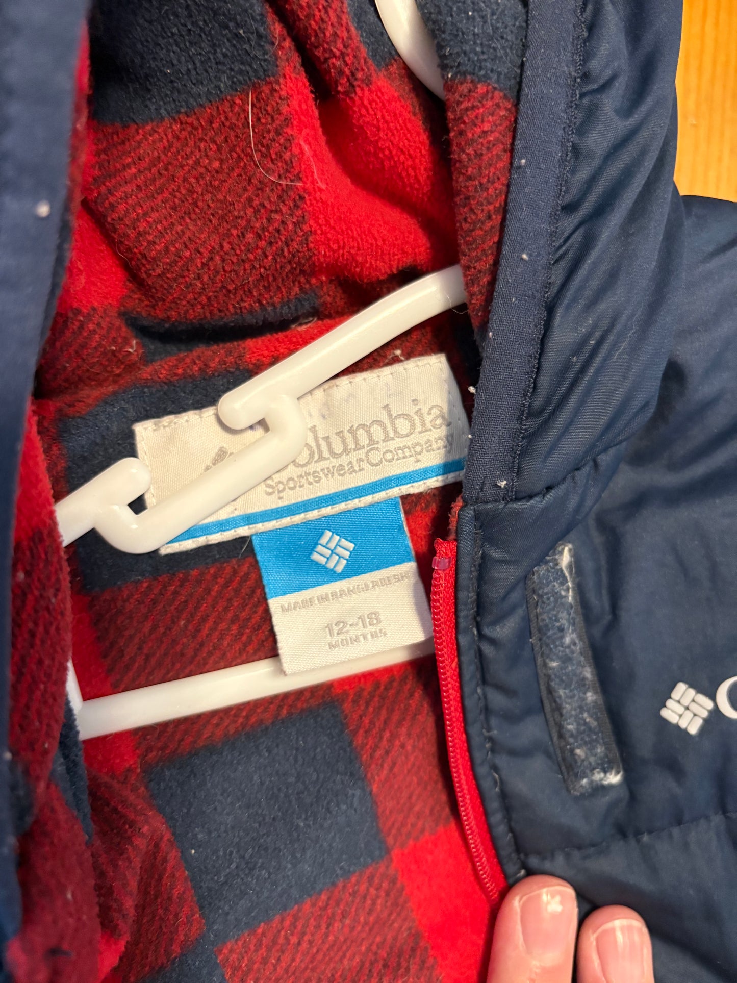 Manteau columbia 12-18 mois*