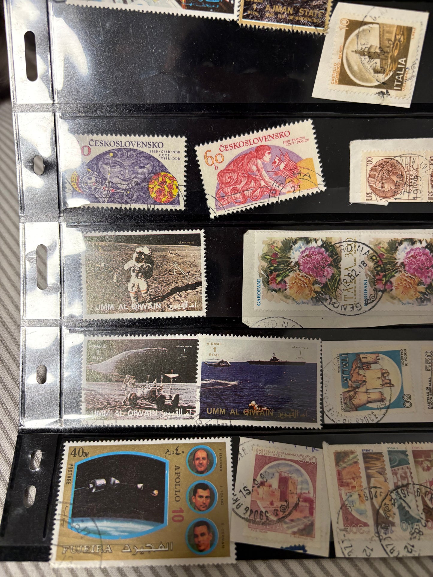 Collection de timbre valeur de 1000$ et plus