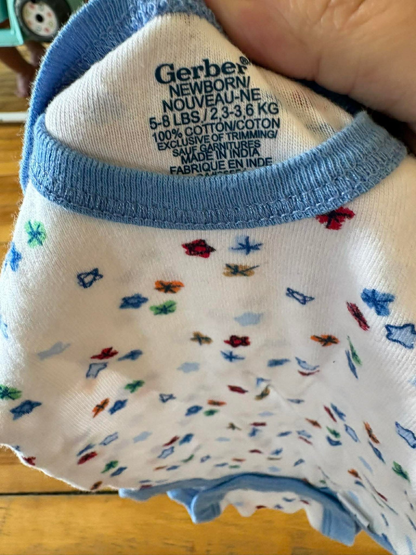 Cache- couche gerber newborn fait prema