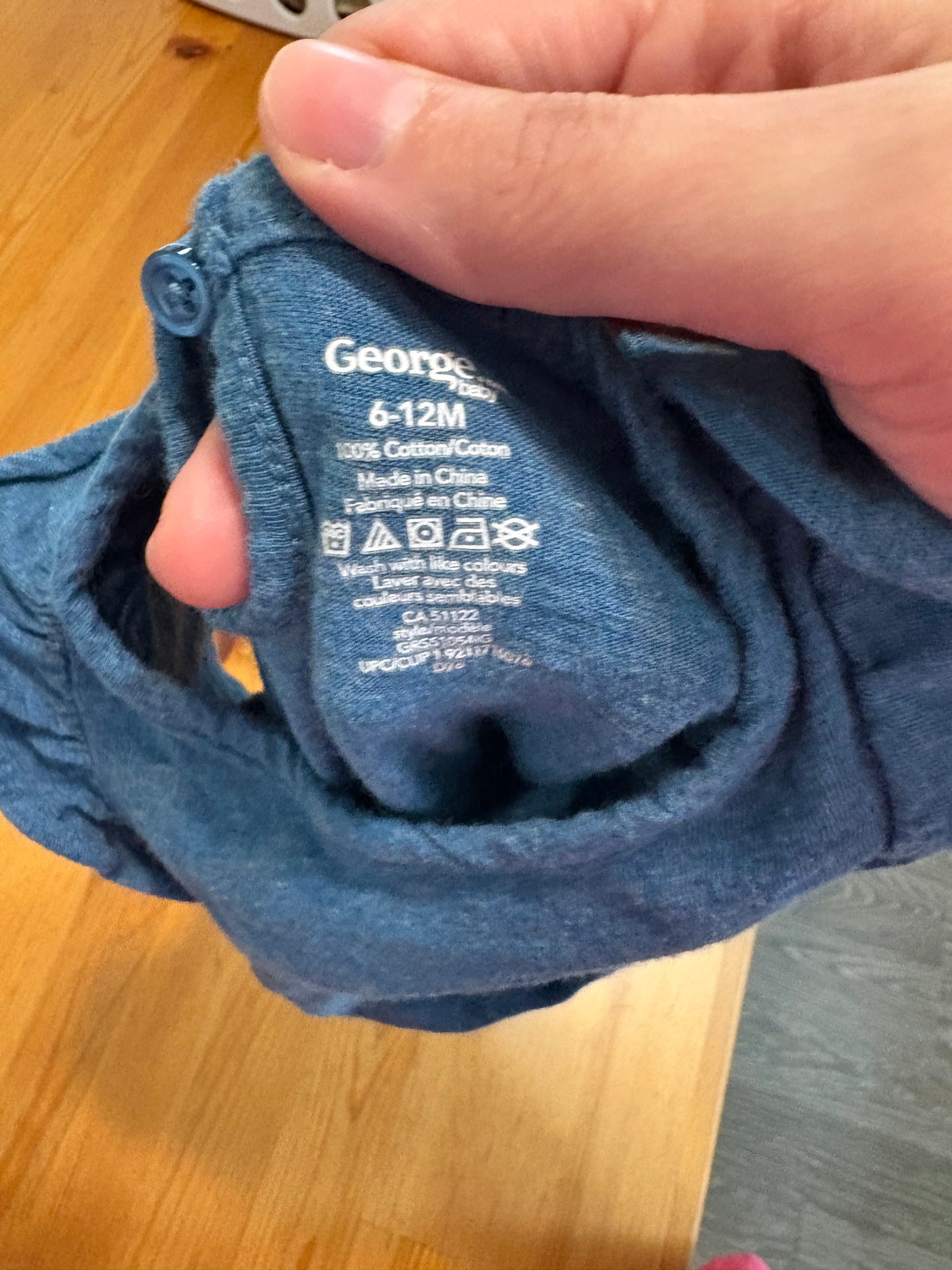 T-shirt george 6-12 mois