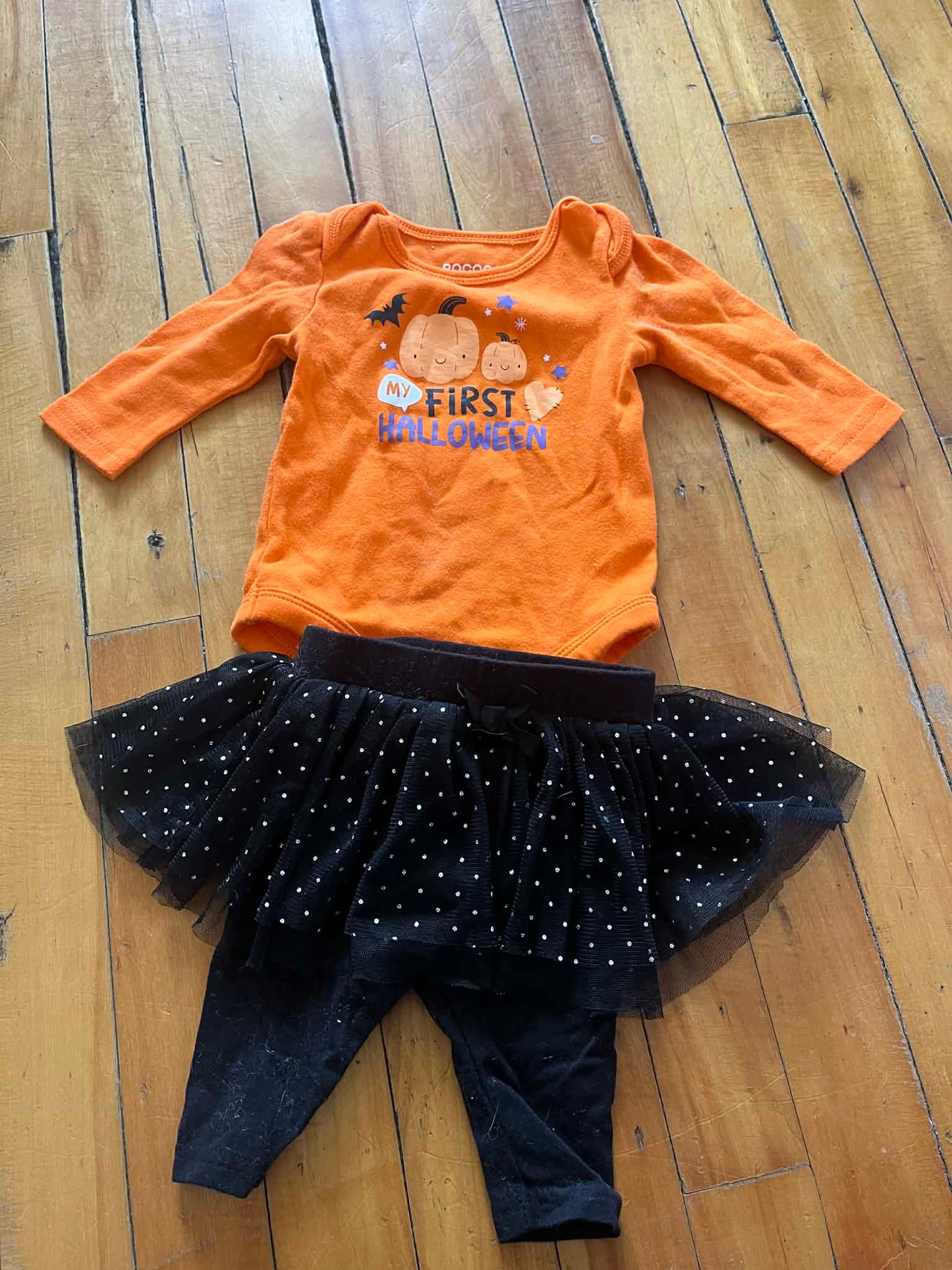 Ensemble mon premier halloween rococco 0-3 mois