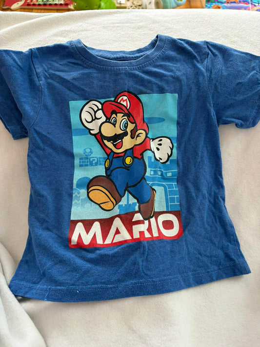T-shirt mario bross 12 mois