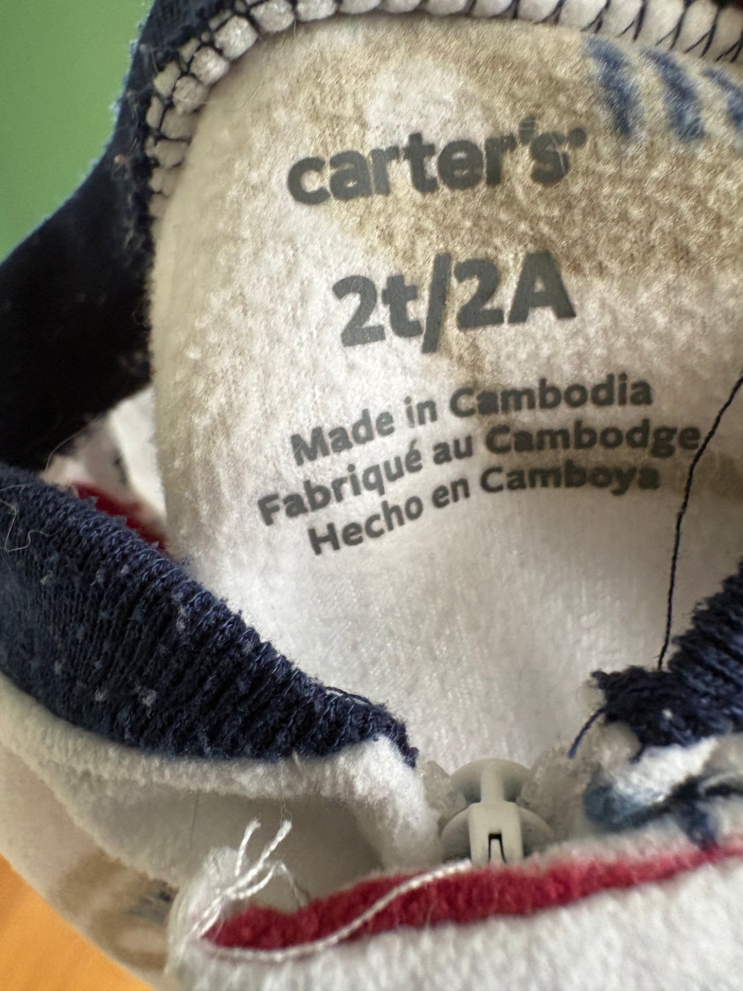 Pyjama carter's 2T (cmb)