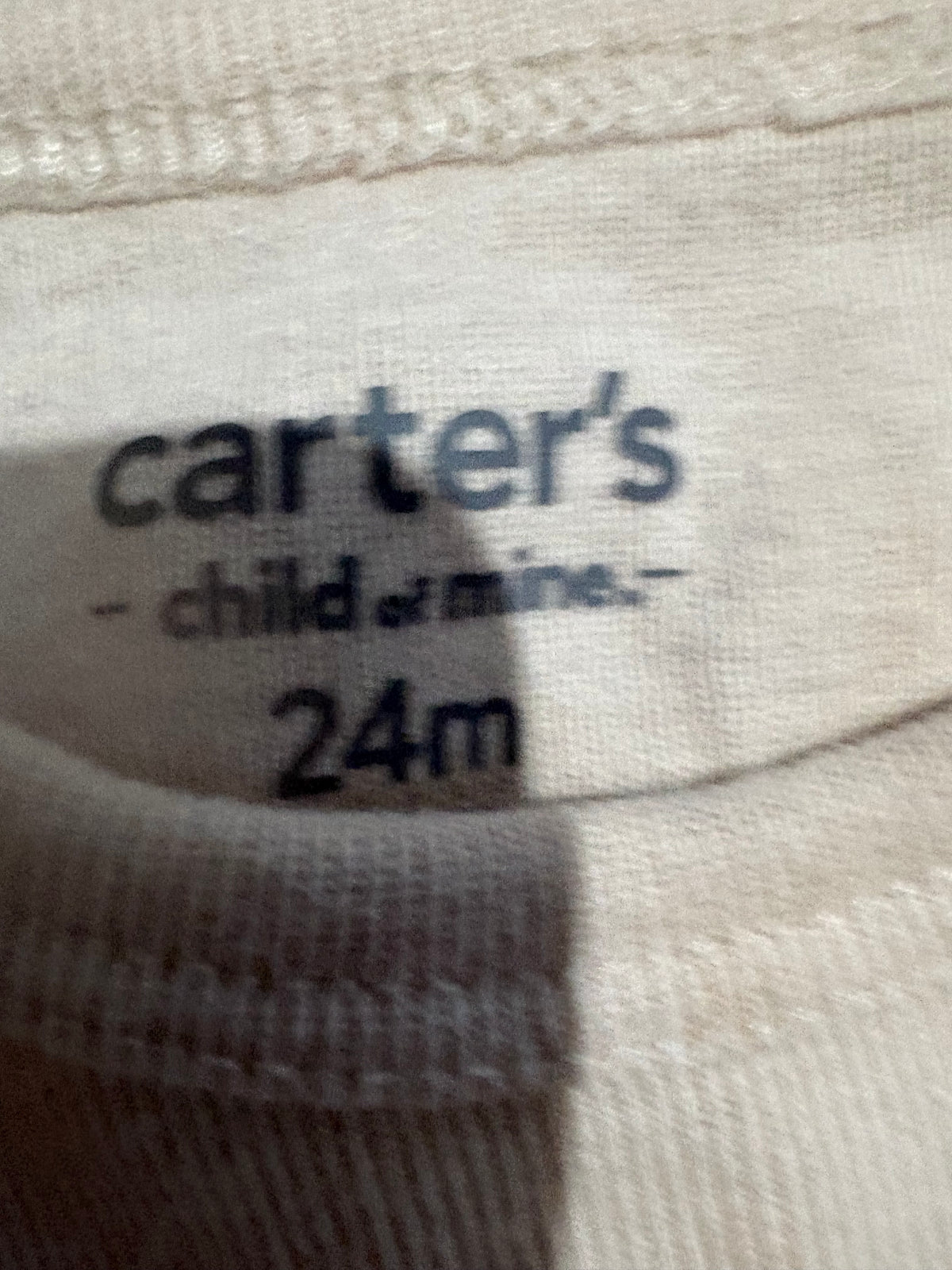 Cache couche carter's 24 mois (cmb)