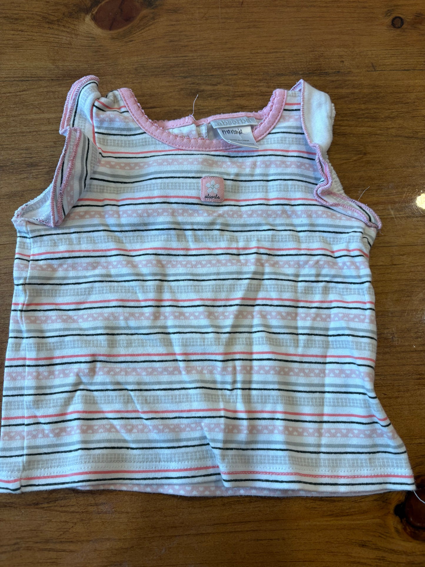 Camisole absorba selon moi 12 mois