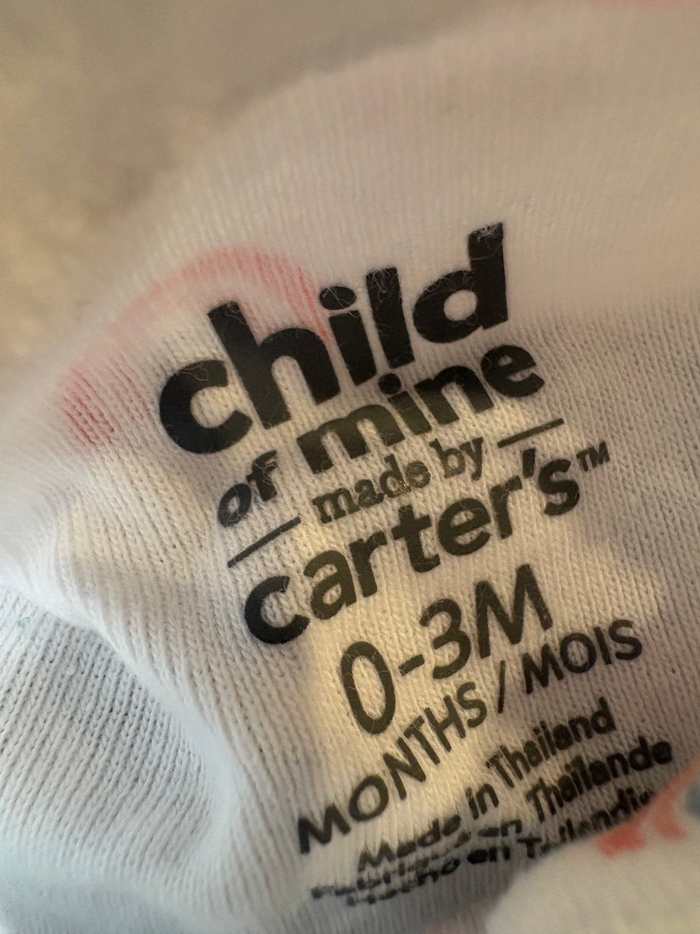 Chandail carter's 0-3 mois