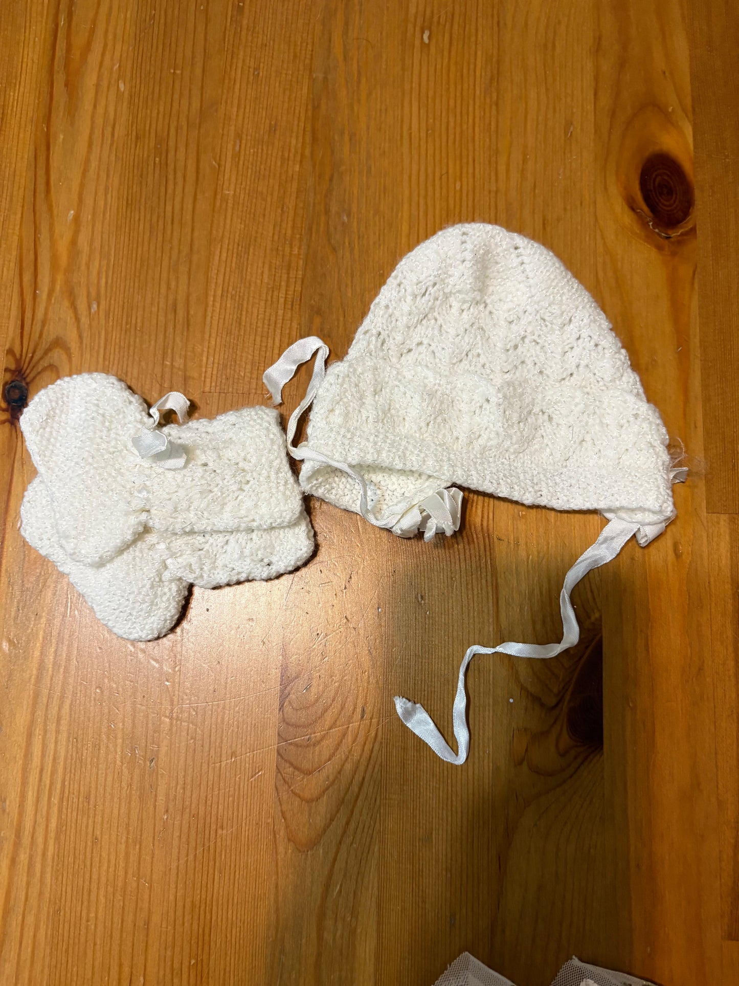 Ensemble Bonnet et bas 1930-40