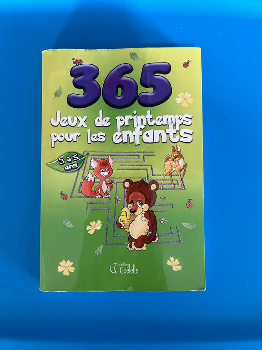 365 jeux pour enfants 🥰 état neuf