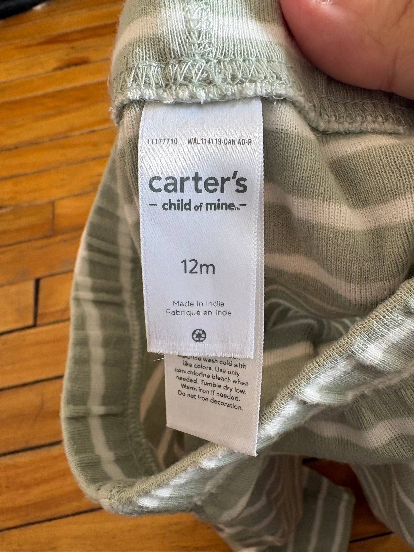 Pantalon carter's 12 mois (cmb)
