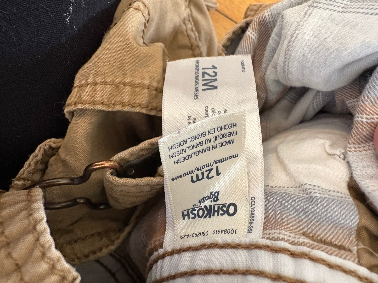 Salopette Oshkosh 12 mois(cmb)