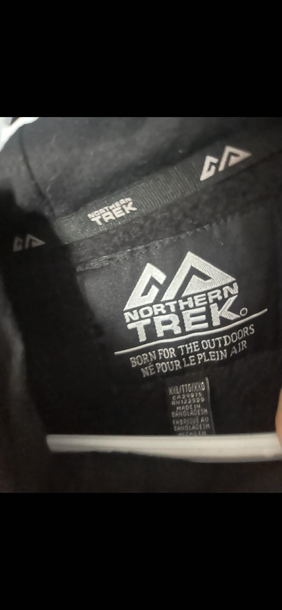 Coton ouaté northern trek neuf(consignationmb)