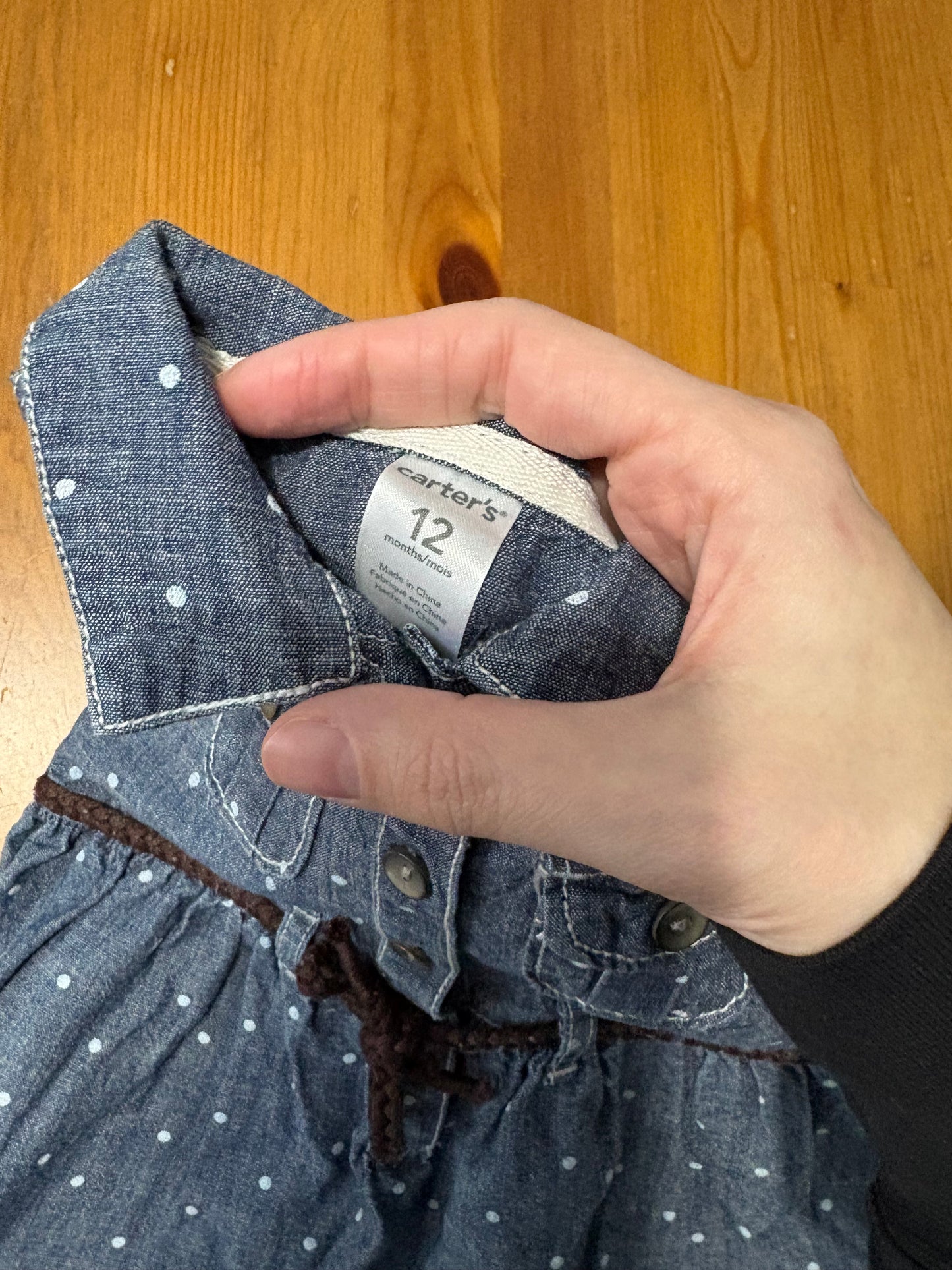 Tunique carter’s 12 mois