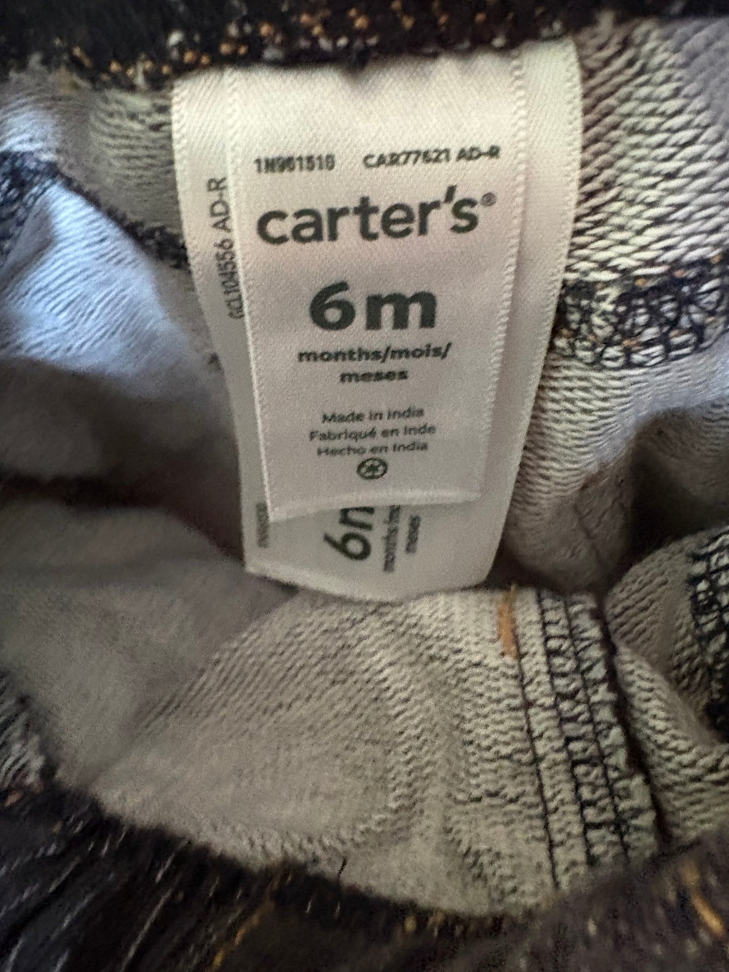 Pantalon carter's 6 mois (cmb)