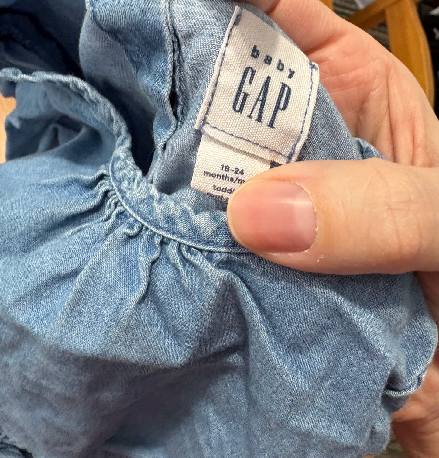 tunique gap 12-18 mois