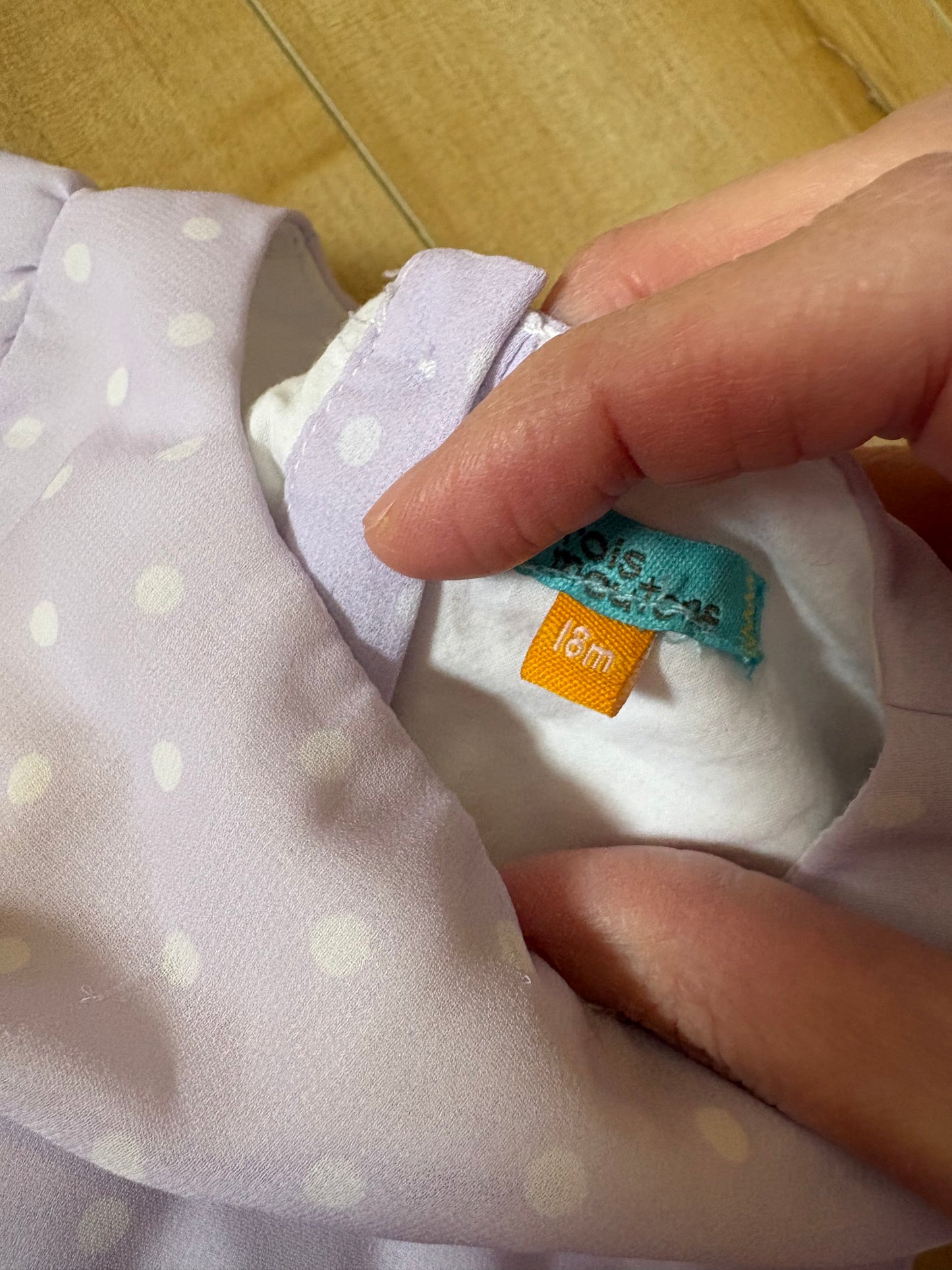 Robe trois moutons 12 mois