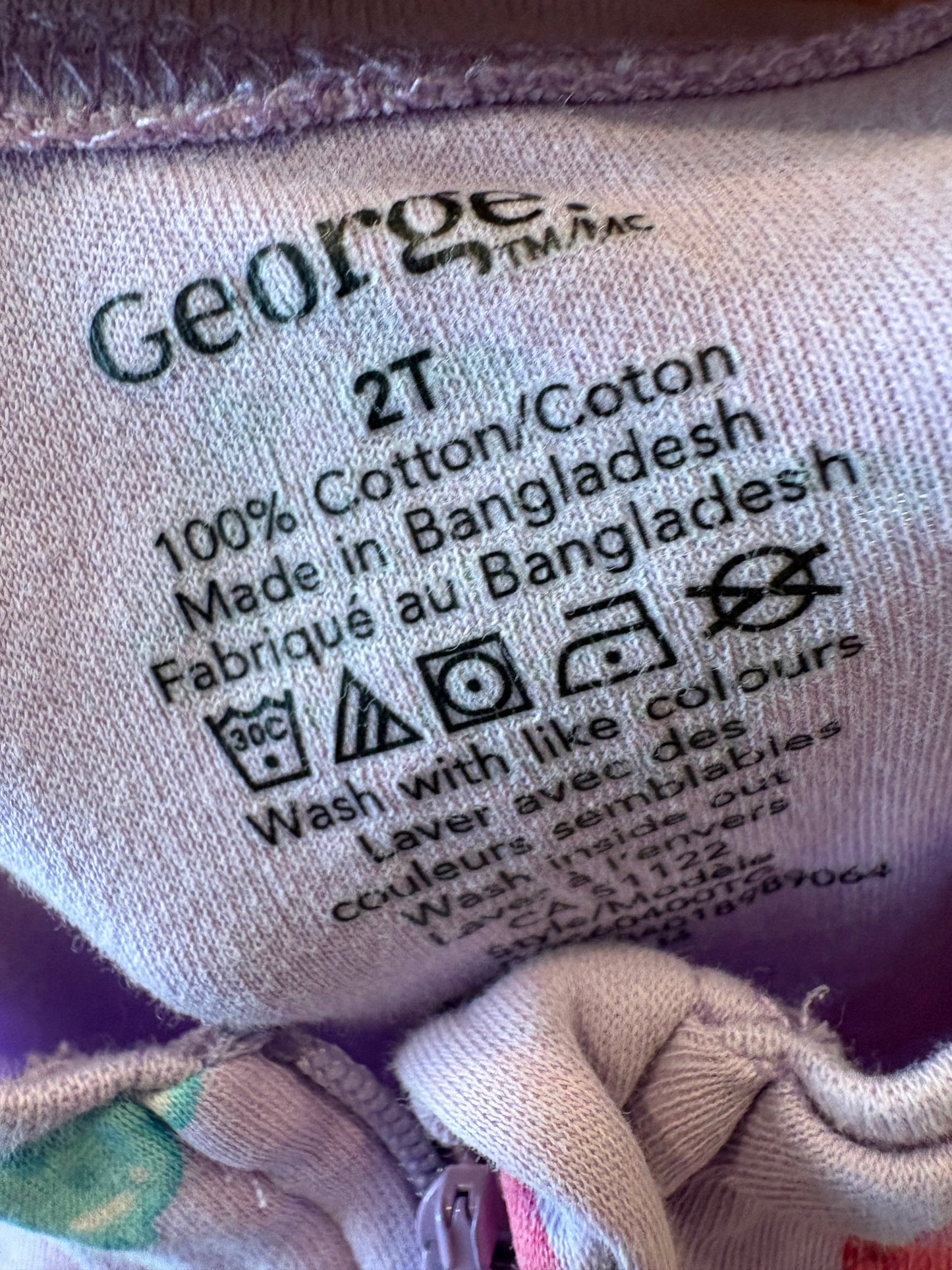 Pyjama George 2T (cmb)