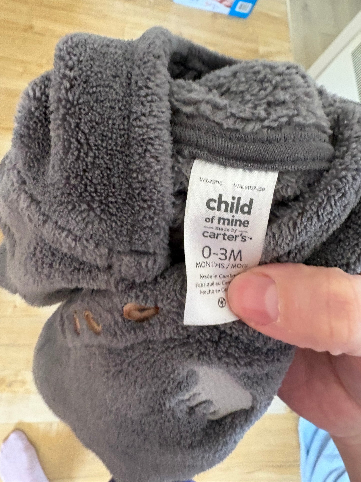 Gilet polar child of mine 0-3 mois