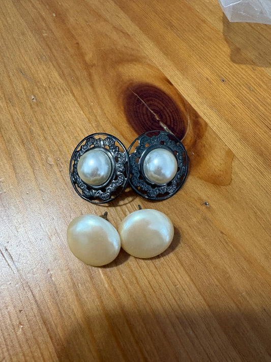 Ensemble boucle d’oreille vintage