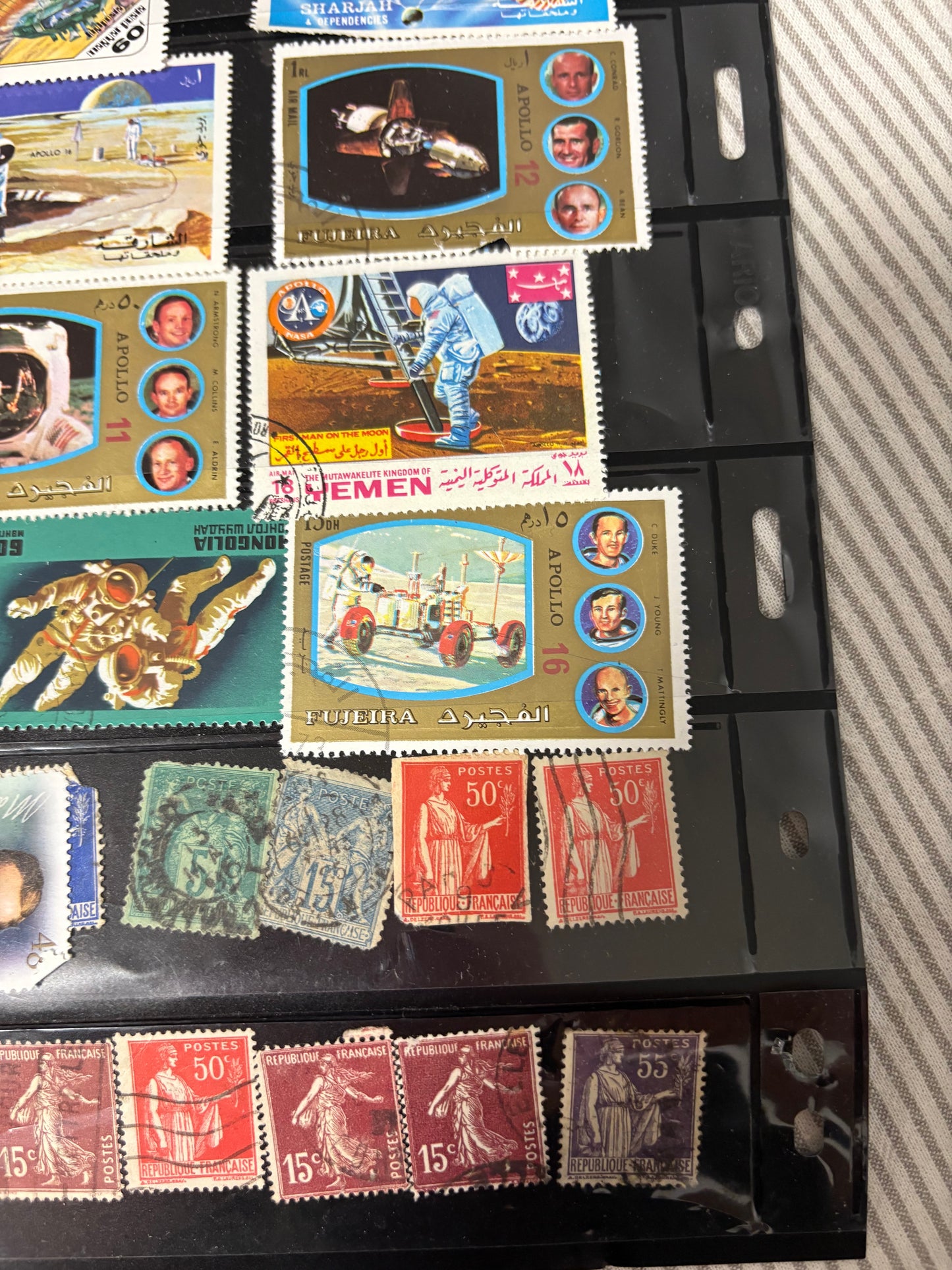 Collection de timbre valeur de 1000$ et plus