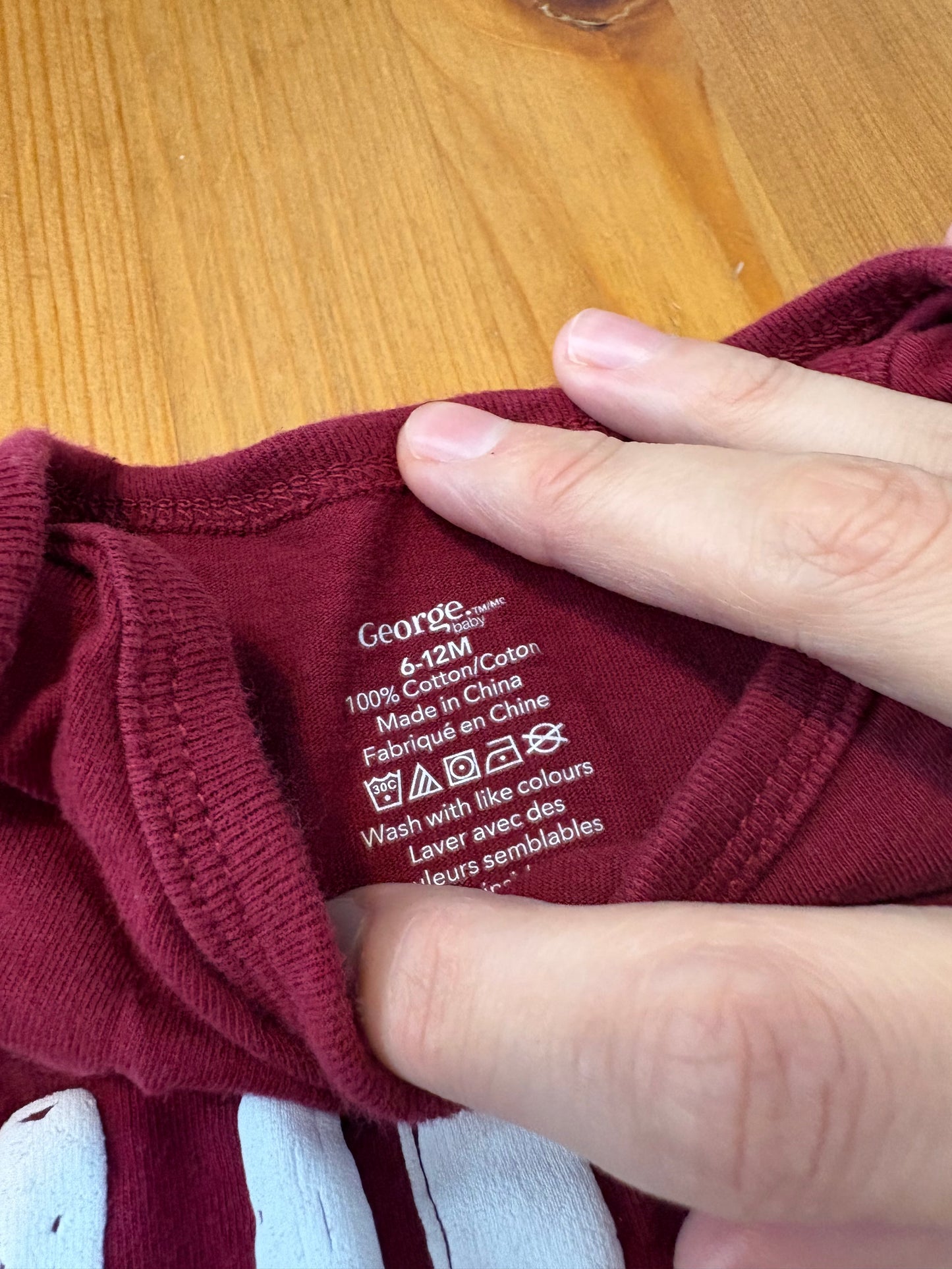 Cache-couche george 6-12 mois