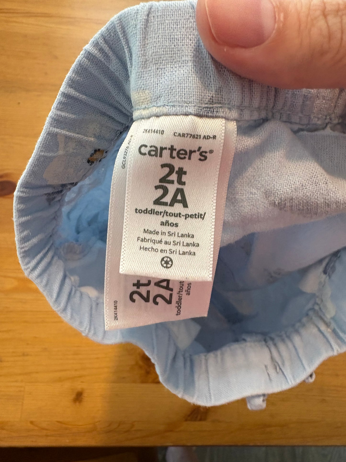 Short carter’s 2T