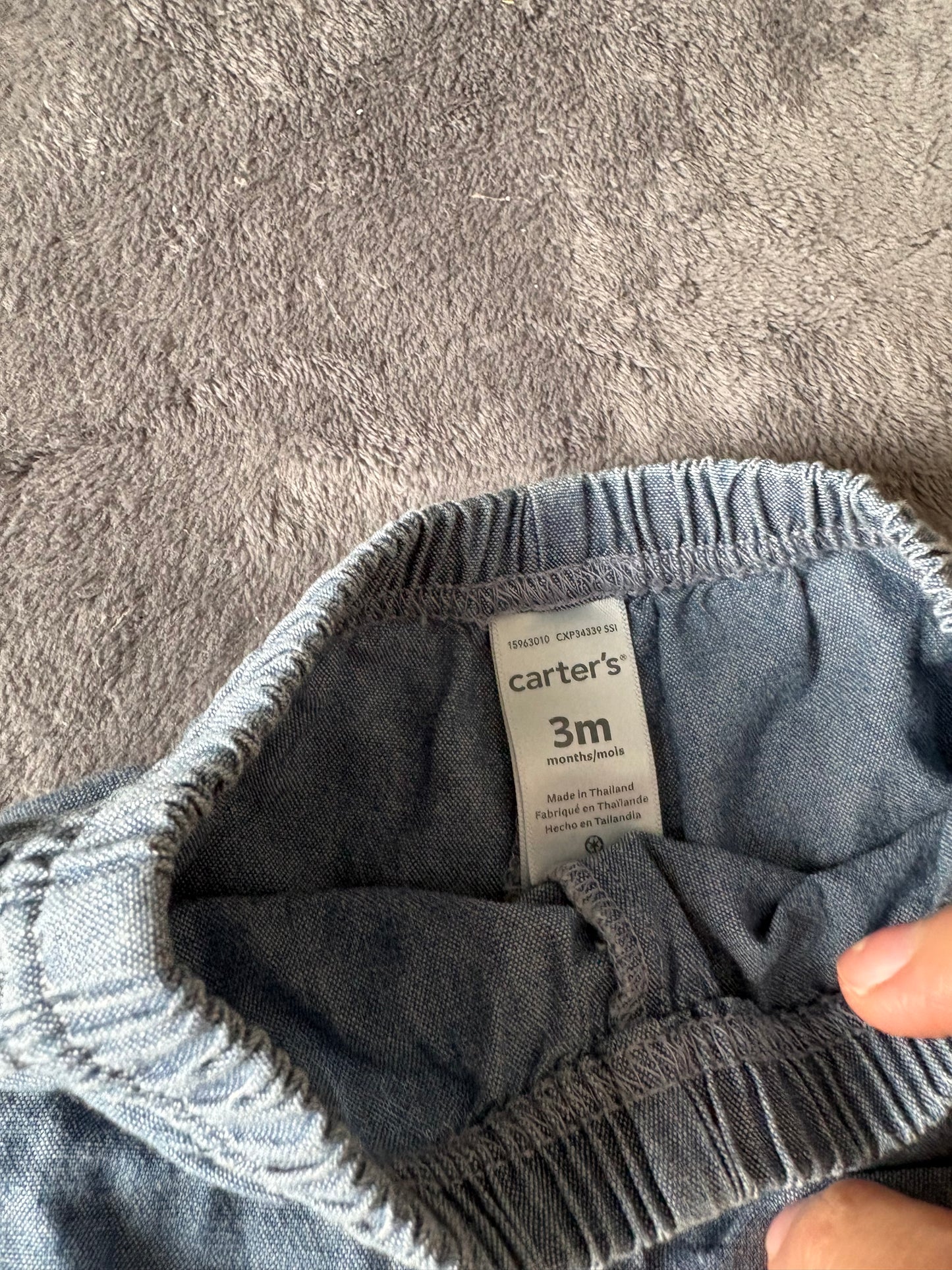 Short carter’s 3 mois