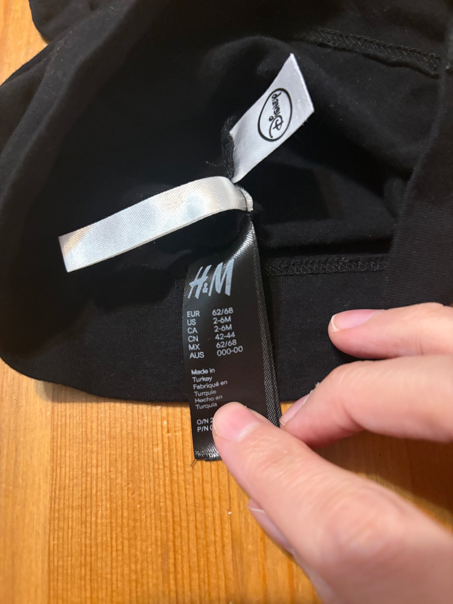 Bonnet h&m/disney 2-6 mois