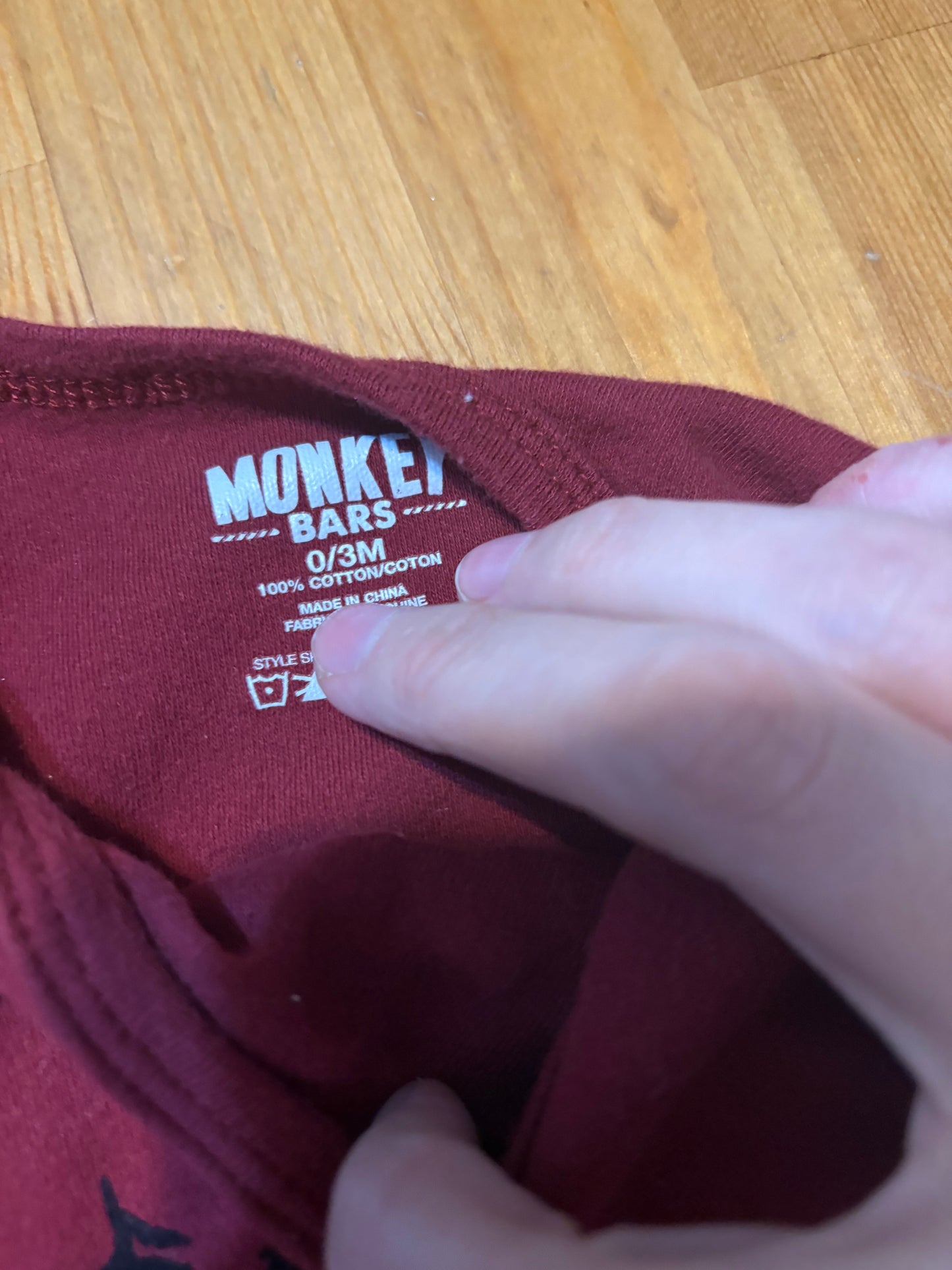 Cache-couche monkey bar 0-3 mois