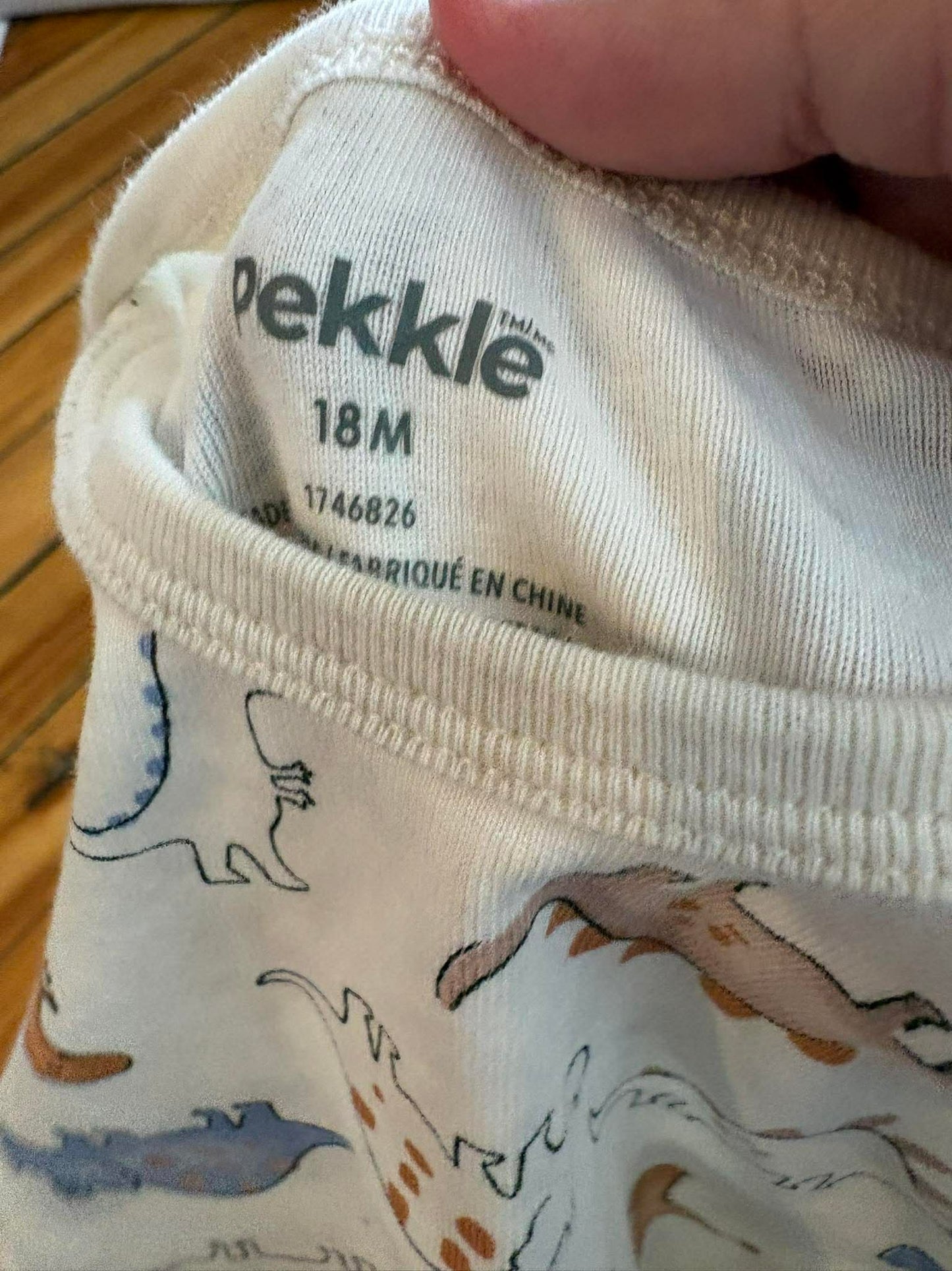 Cache-couche pekkle 18 mois