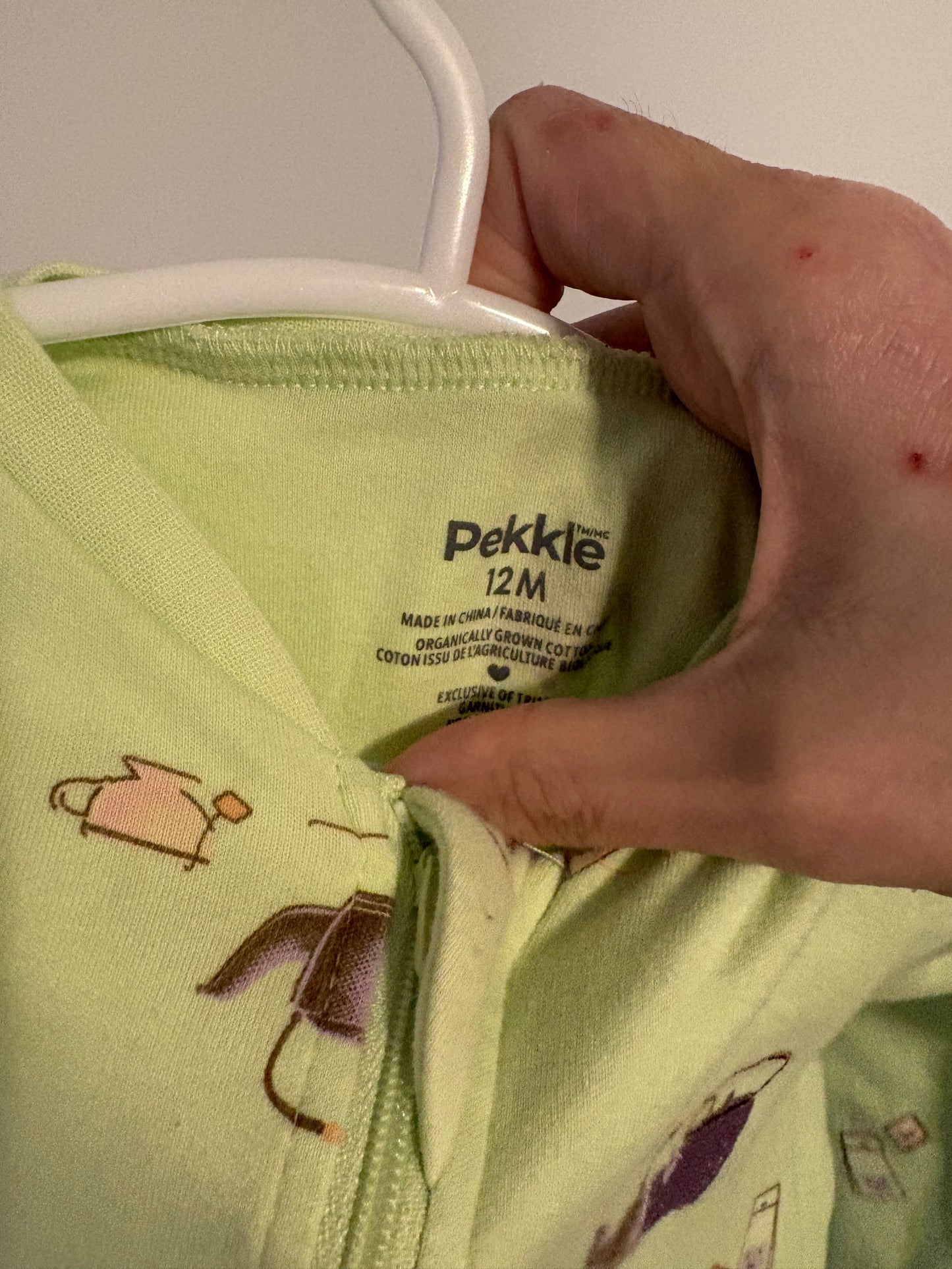 Pyjama pekkle 12 mois