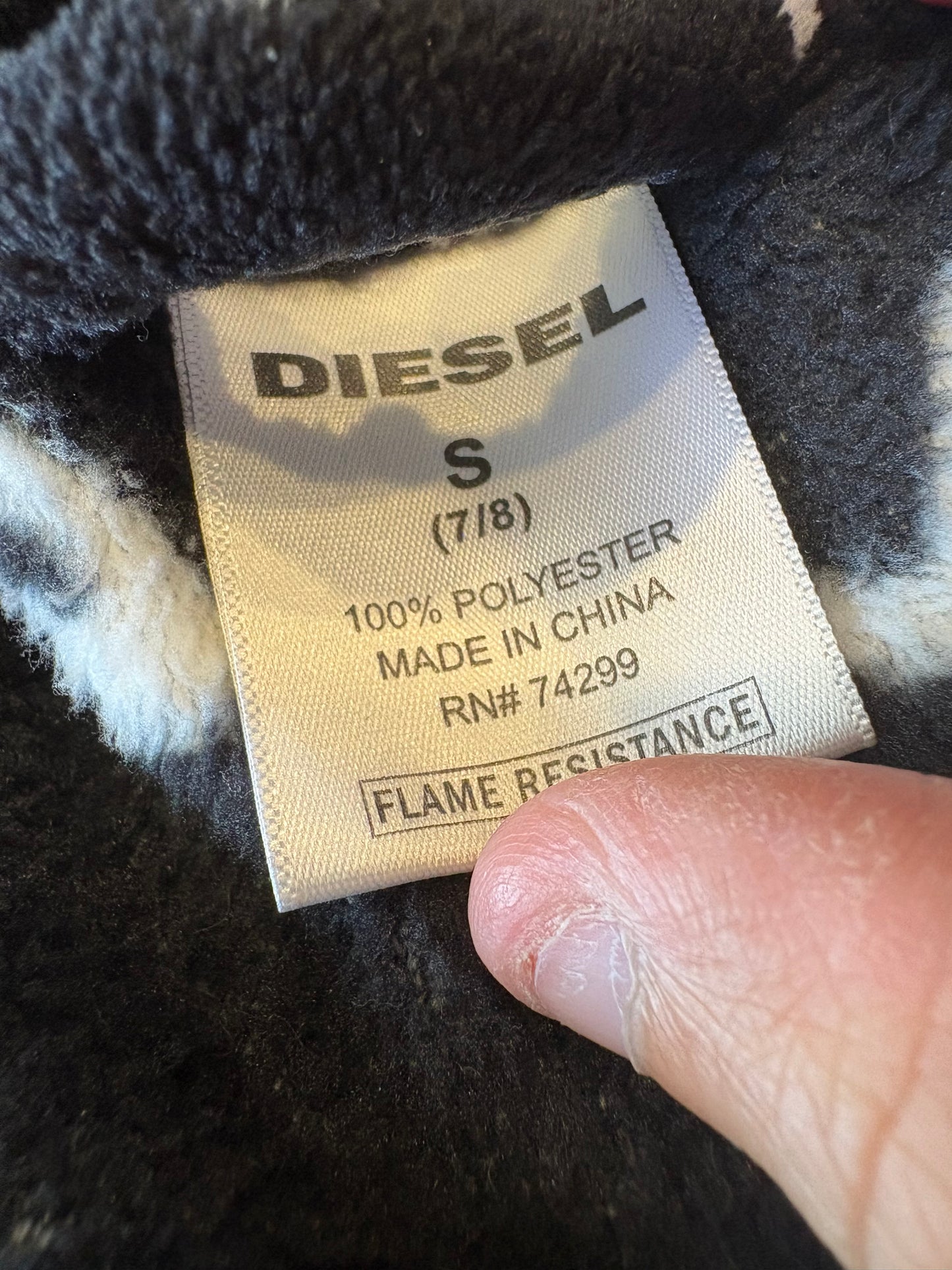 Robe de chambre diesel Small 7-8 ans