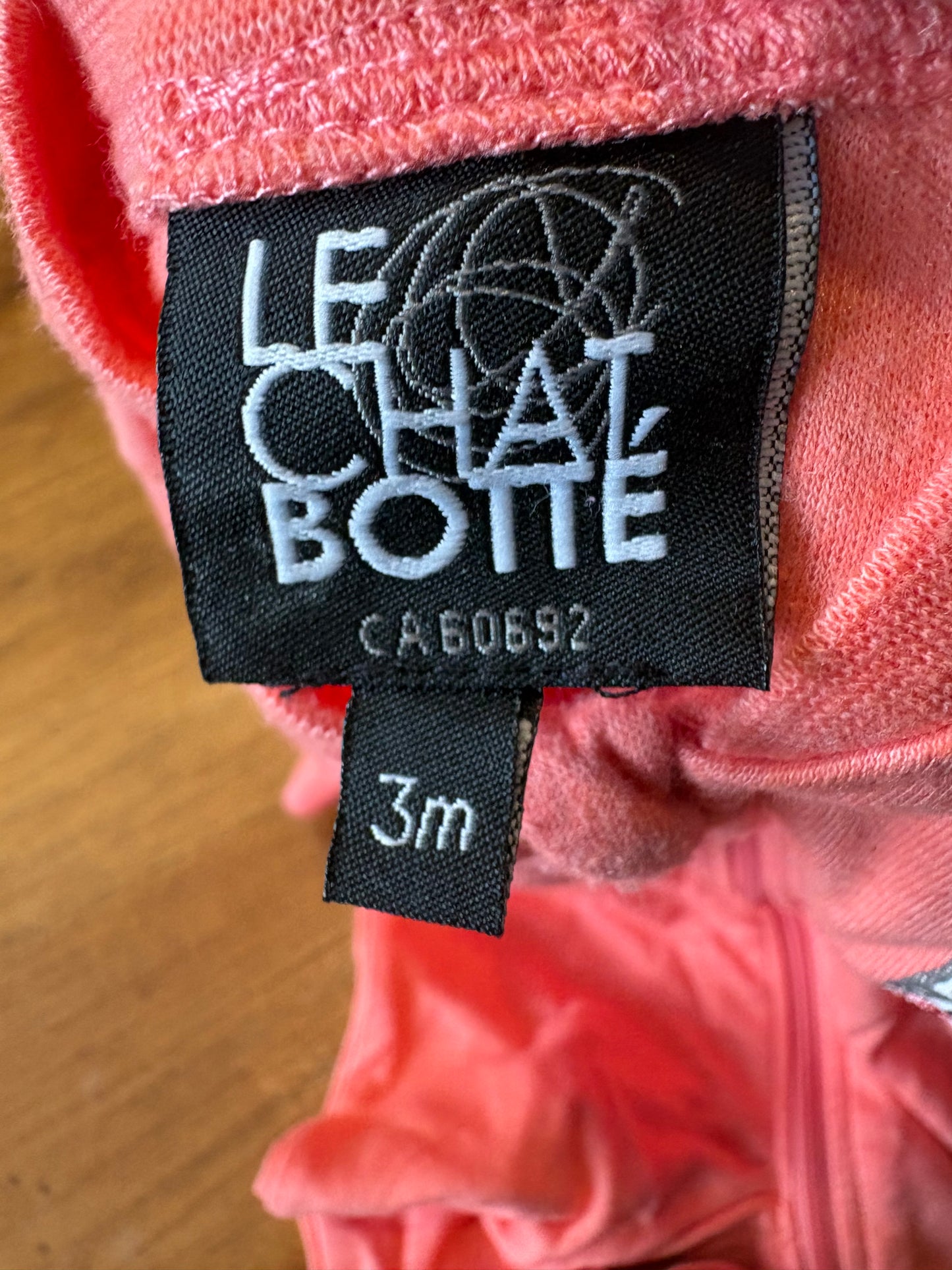 Pyjama le chat botté 3 mois