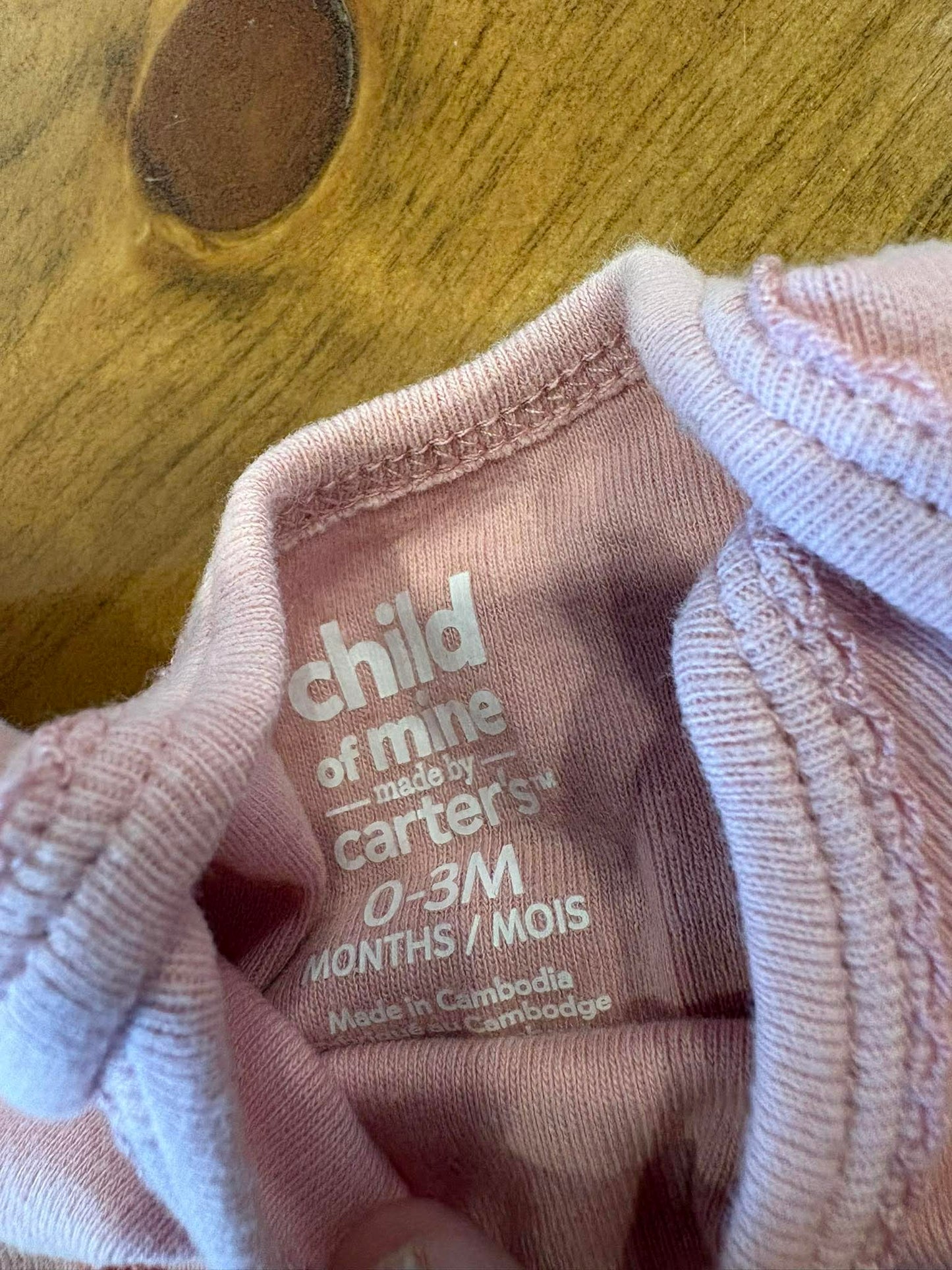 Ensemble 0-3 mois child of mine