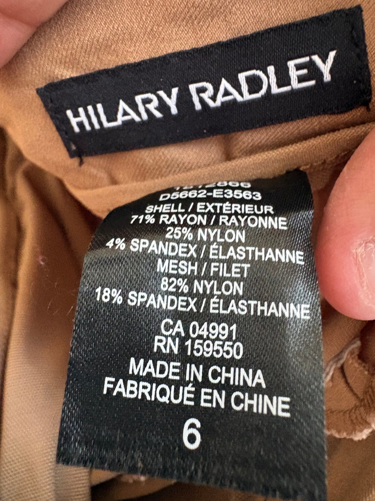 Pantalon Hilary Radley taille 6  médium (cmb)