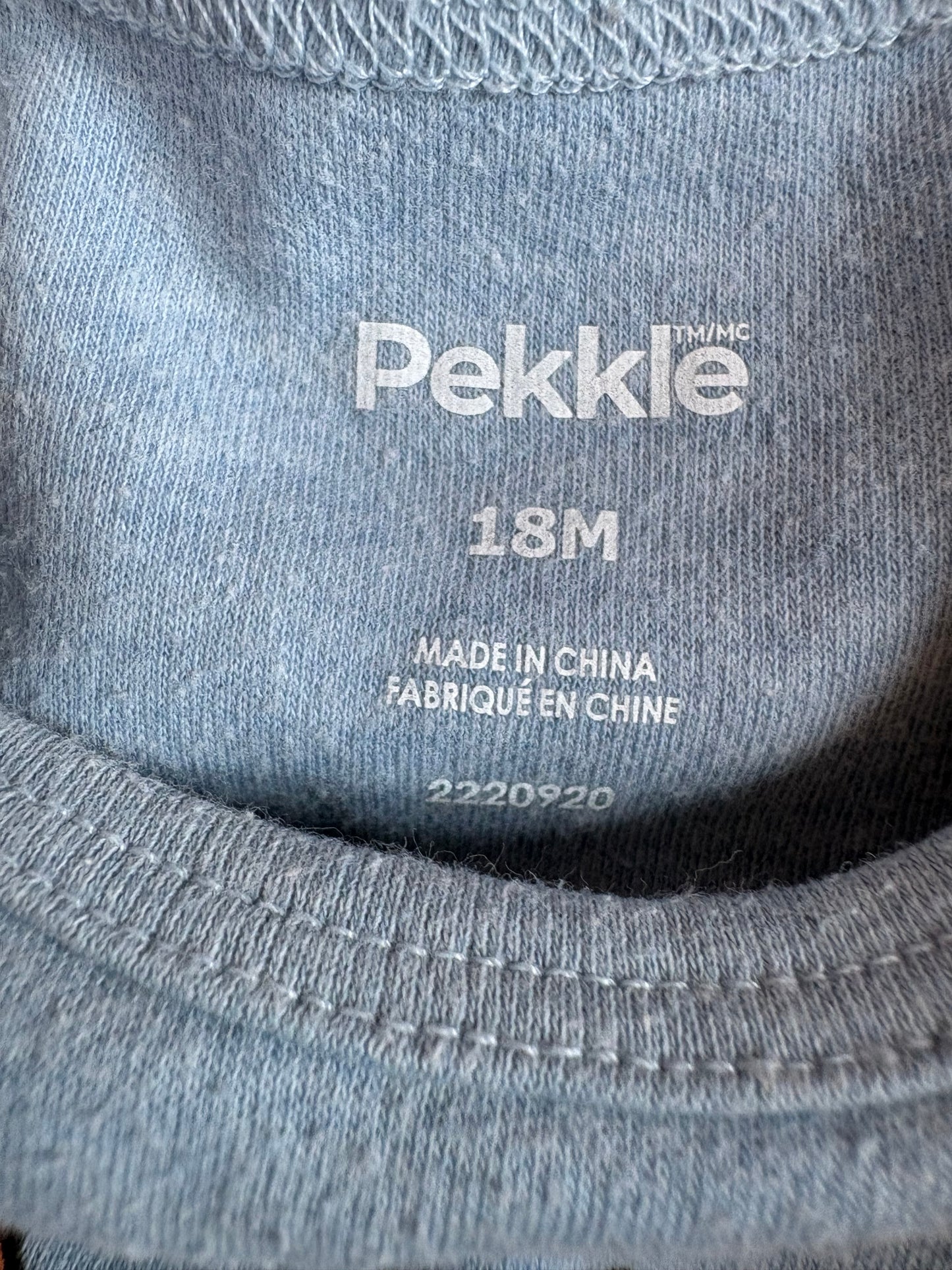 Cache couche Pekkle 18 mois (cmb)
