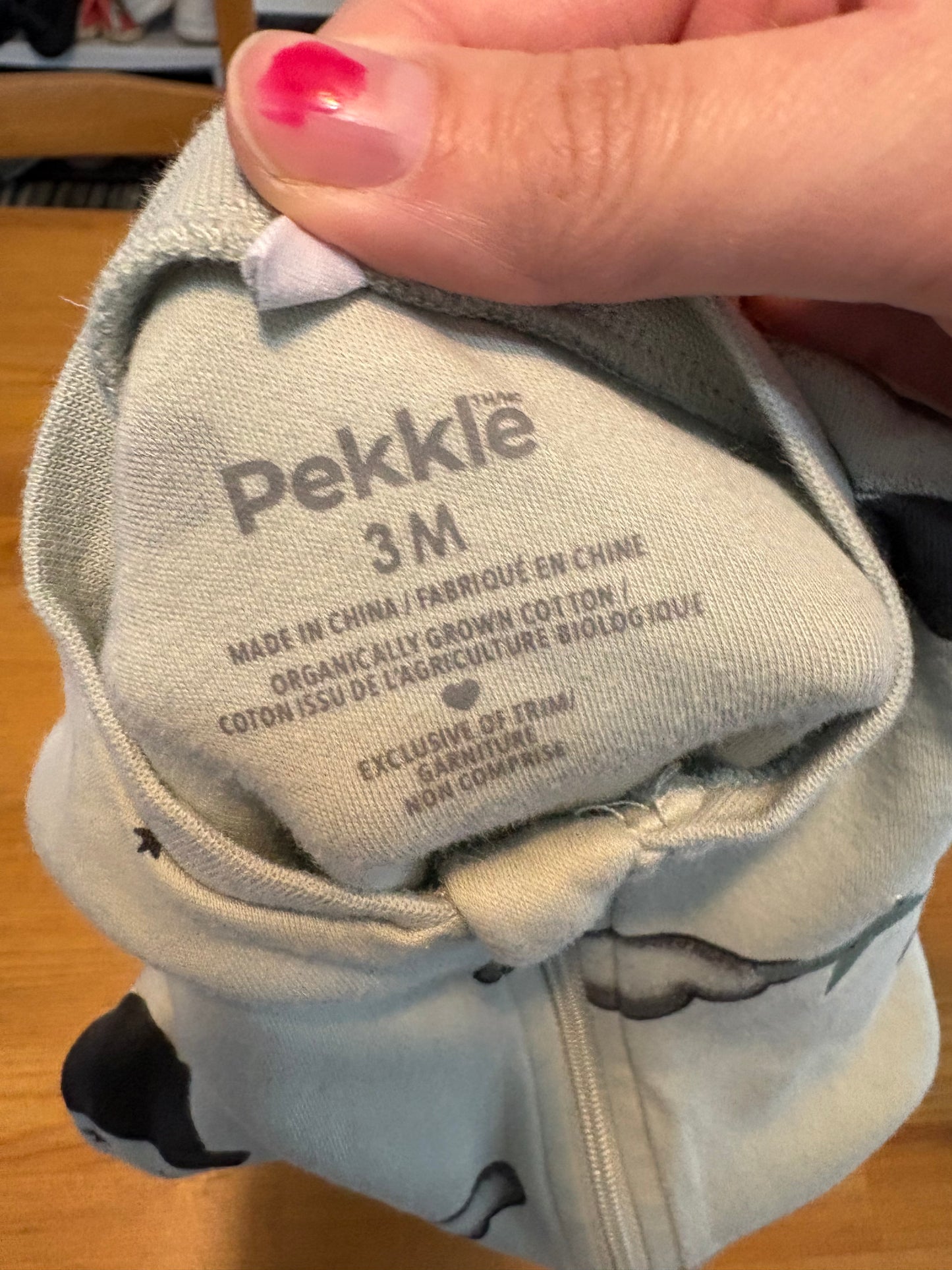 Pyjama pekkle 3 mois
