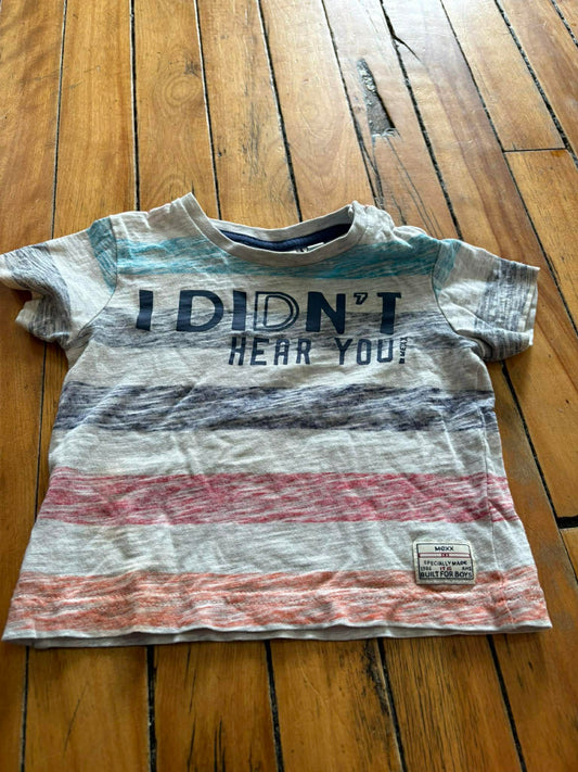 T-shirt mexx 6-9 mois