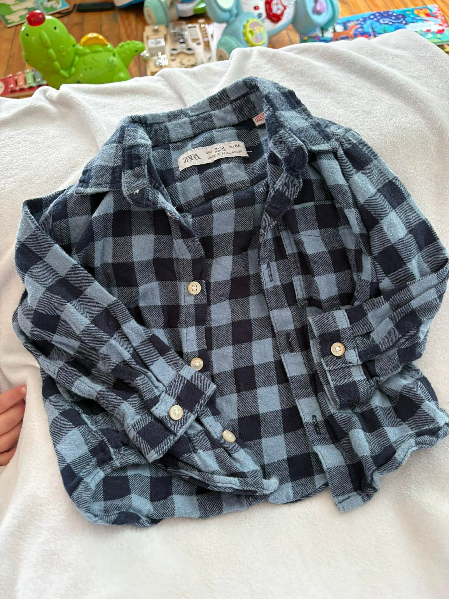 Chemise zara 6-12 mois