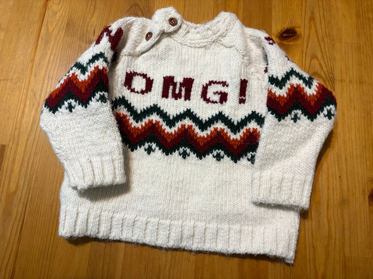 Gilet Zara knit Omg it’s snowing 6-9 mois