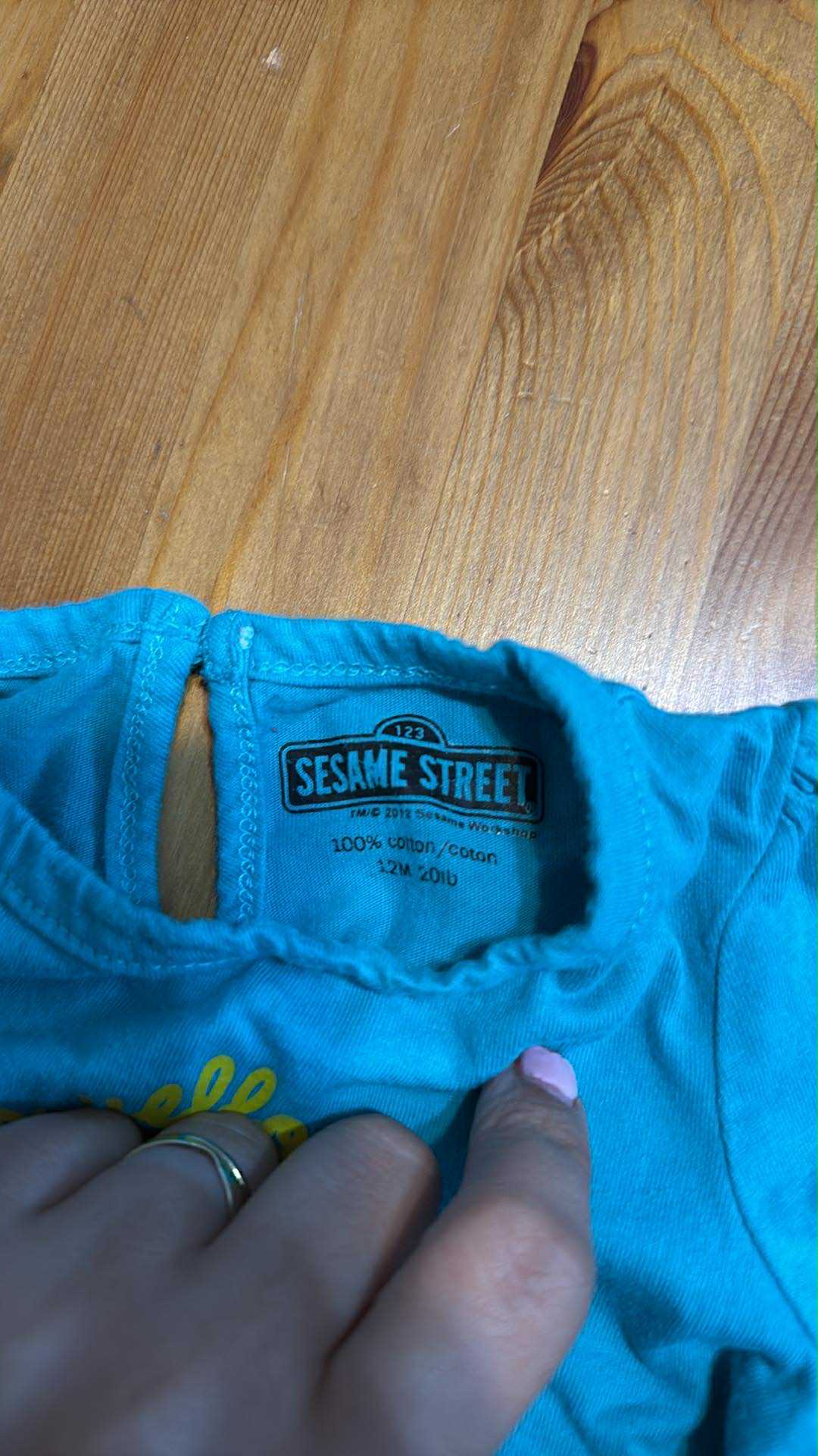 Gilet sesame street 12 mois