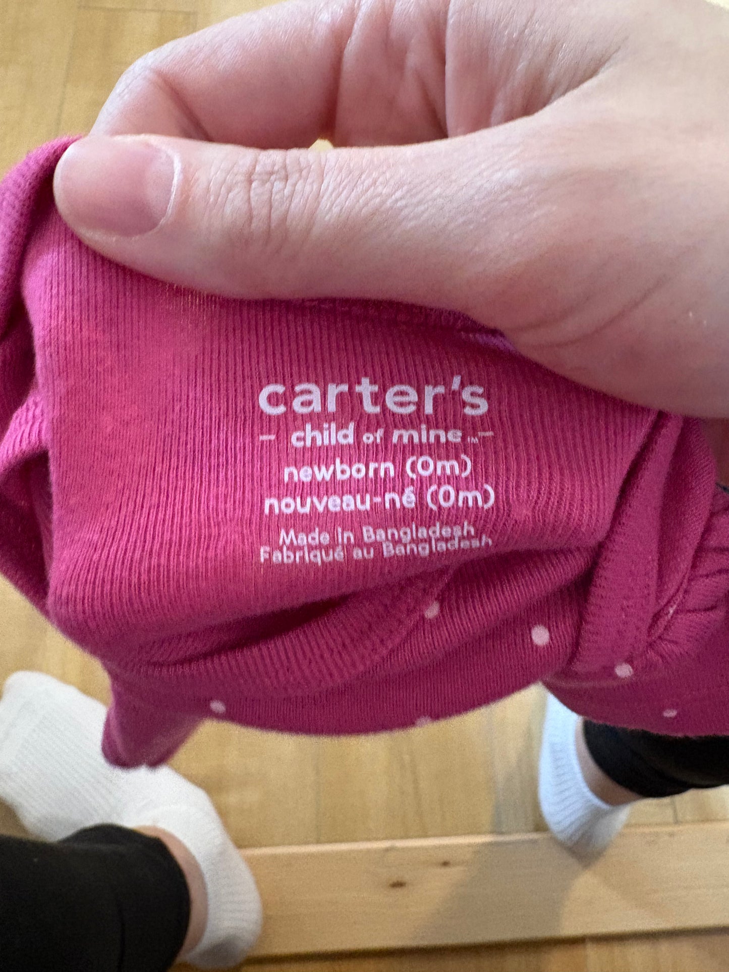 Cache-couche neuf carter’s newborn