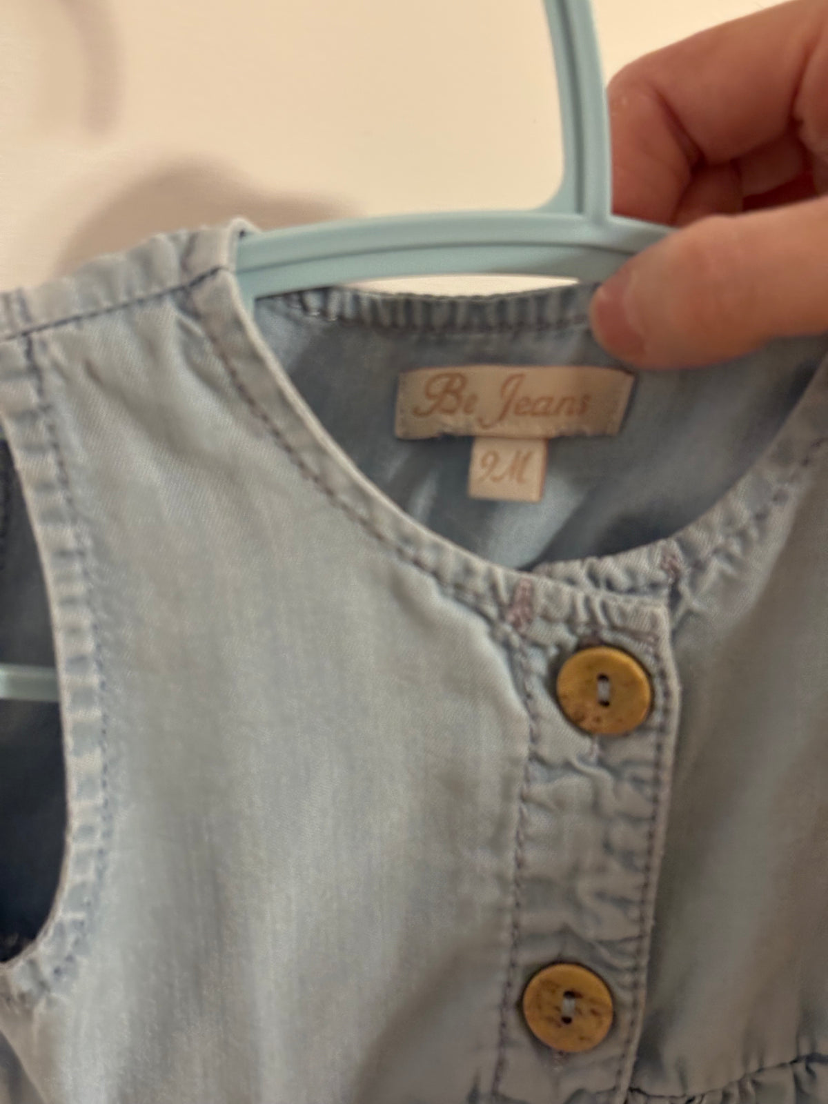 Robe be jeans 9 mois