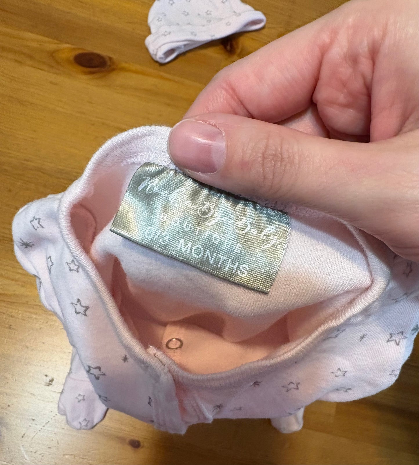 Pyjama Rock a byebaby 0-3 mois 2 mrx état neuf