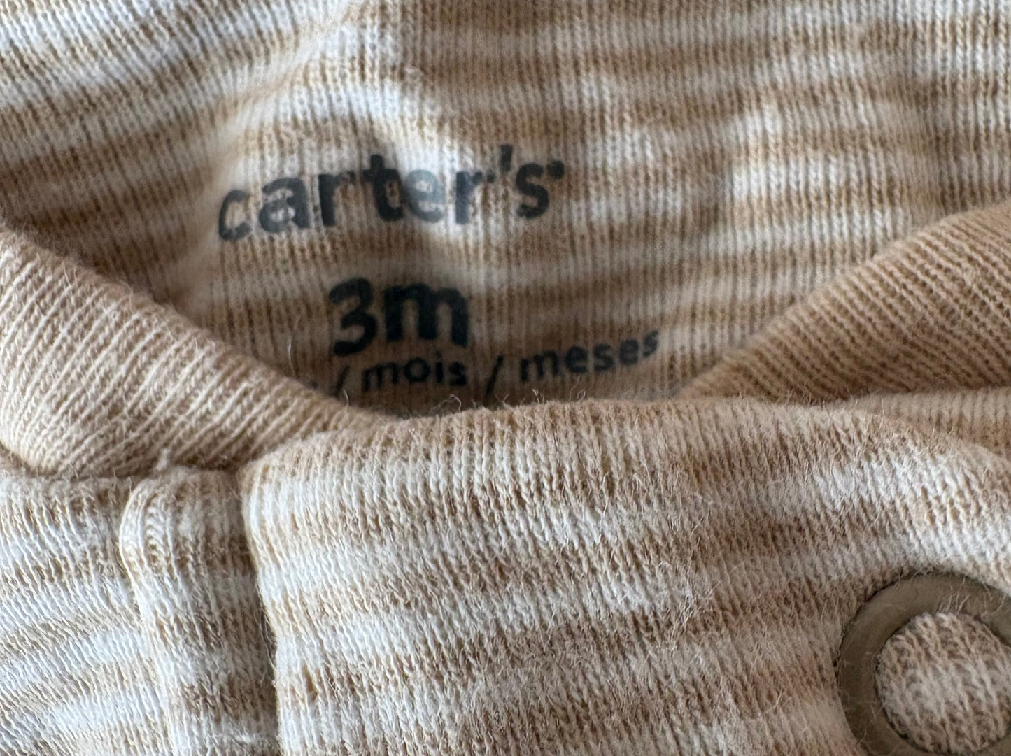 Pyjama carter's 3 mois (cmb)