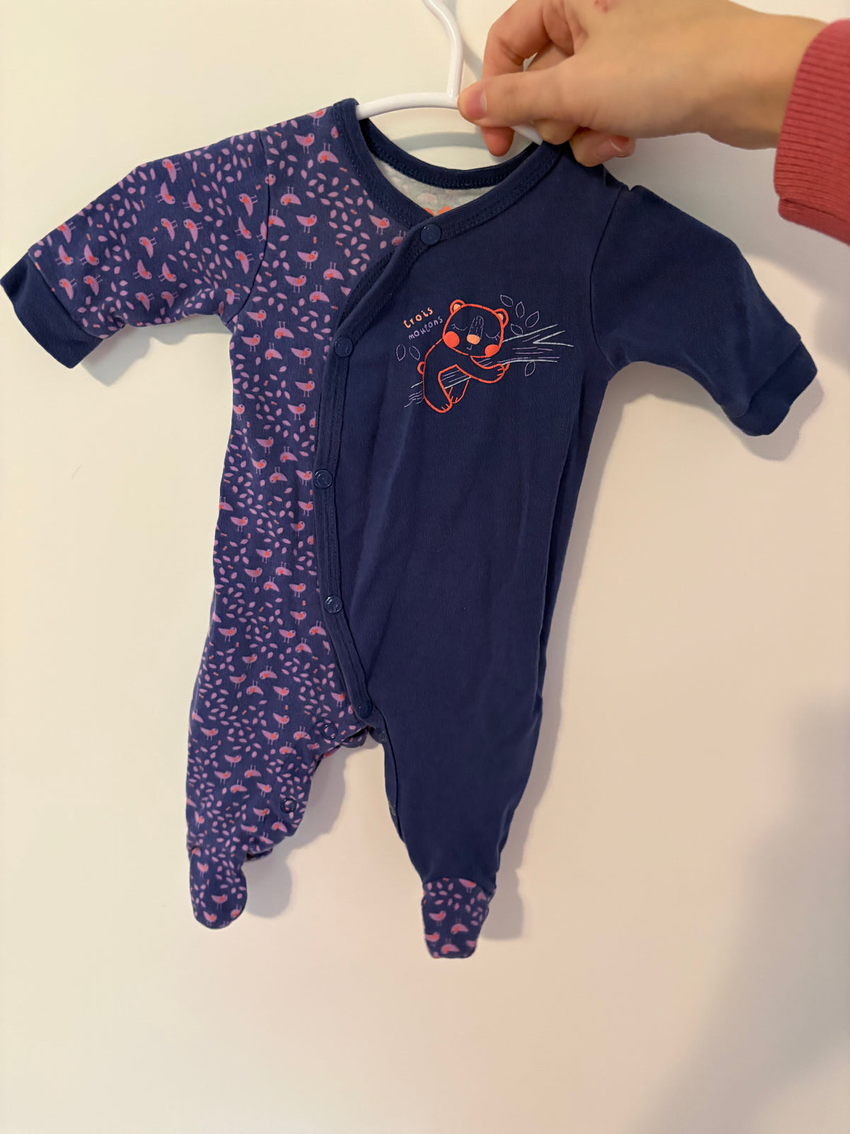 pyjama trois mouton 1 mois