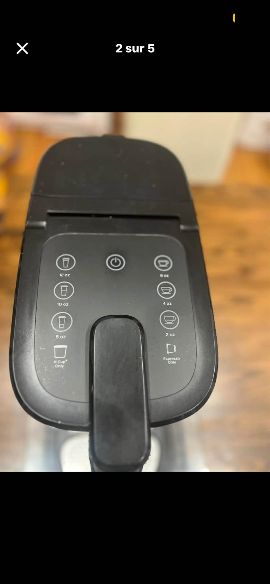 Cafétière cup instar avec rac à cup inclus 😍