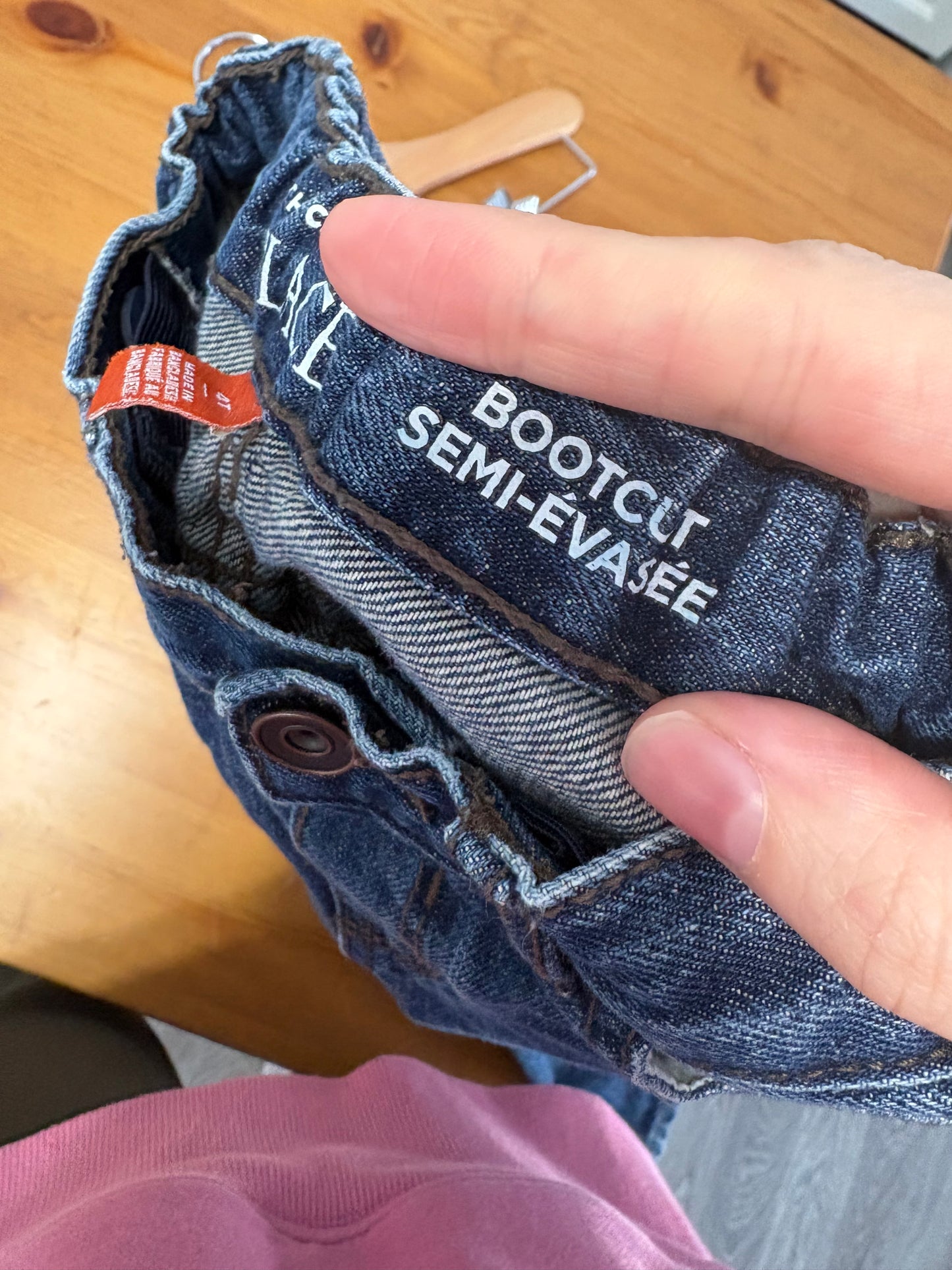 Jeans the place 4 T Ajustable semi-évasée*